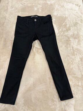 Express Black Cropped Legging STELLA•LOW RISE size 0